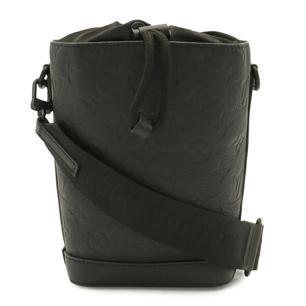 LOUIS VUITTON Louis Vuitton Monogram Shadow Noe Shoulder Bag Sling Noir Black...